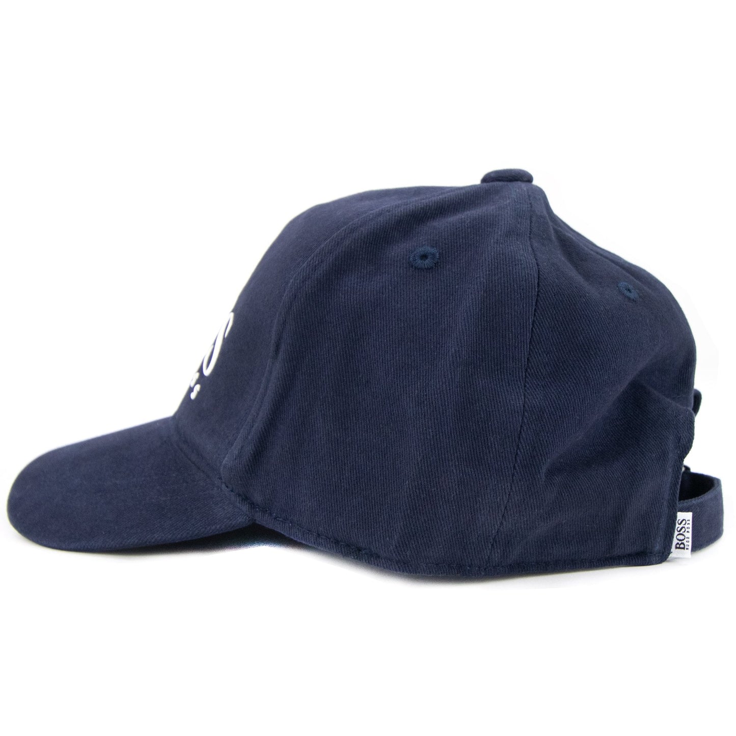 Hugo Boss Kids Rubber Logo Cap Navy