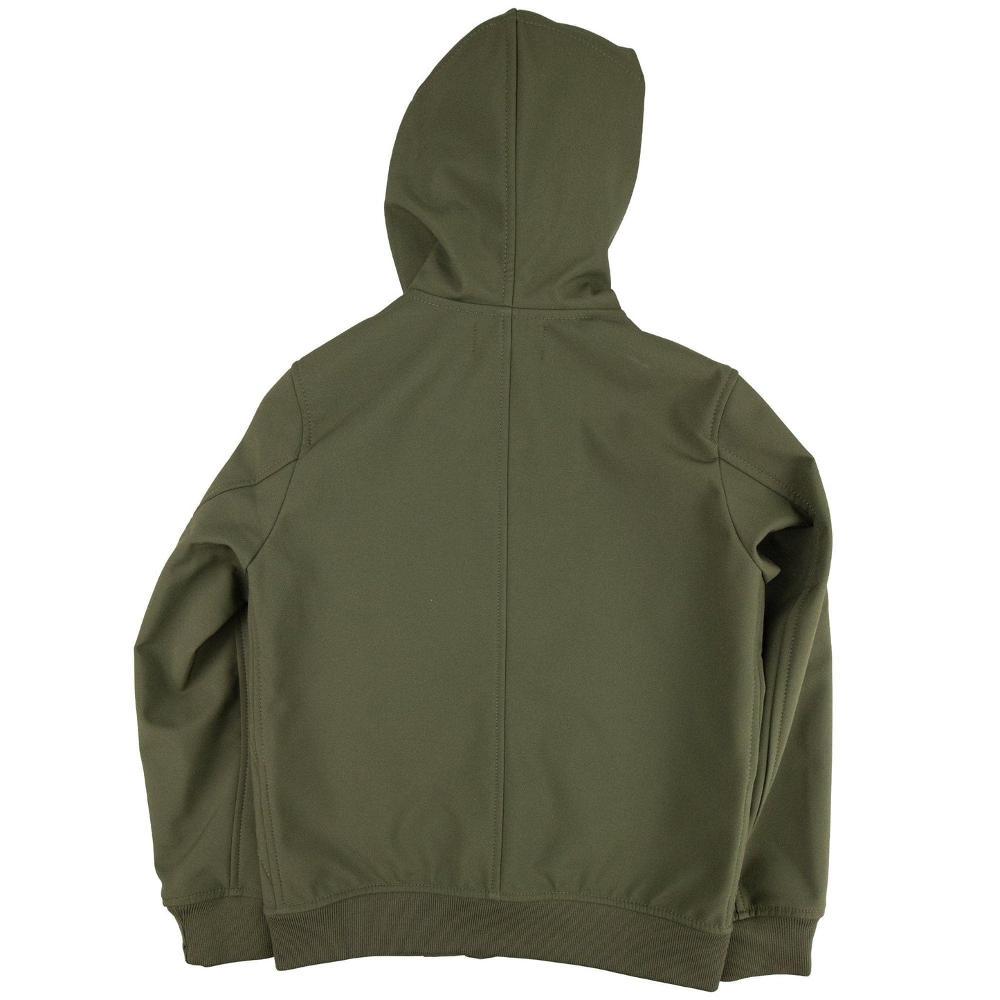 Stone Island Junior Compass Hooded Woven Jacket Khaki V0054