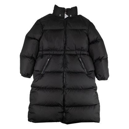 Moncler Junior Taim Giubbotto Long Jacket Black 999