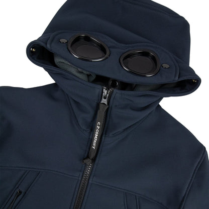 CP Company Undersixteen Shell Goggle Hood Jacket Navy 888
