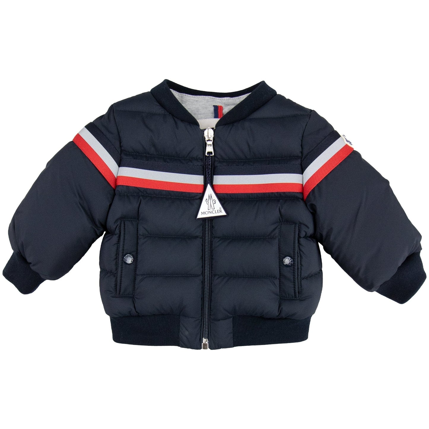 Moncler Junior Perd Down Padded Jacket Navy