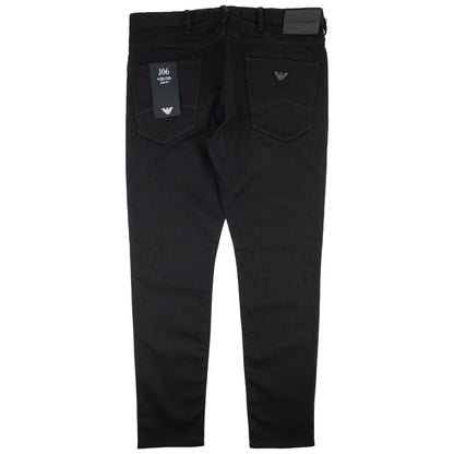 Emporio Armani Five Pocket Slim Fit Jeans Black 999