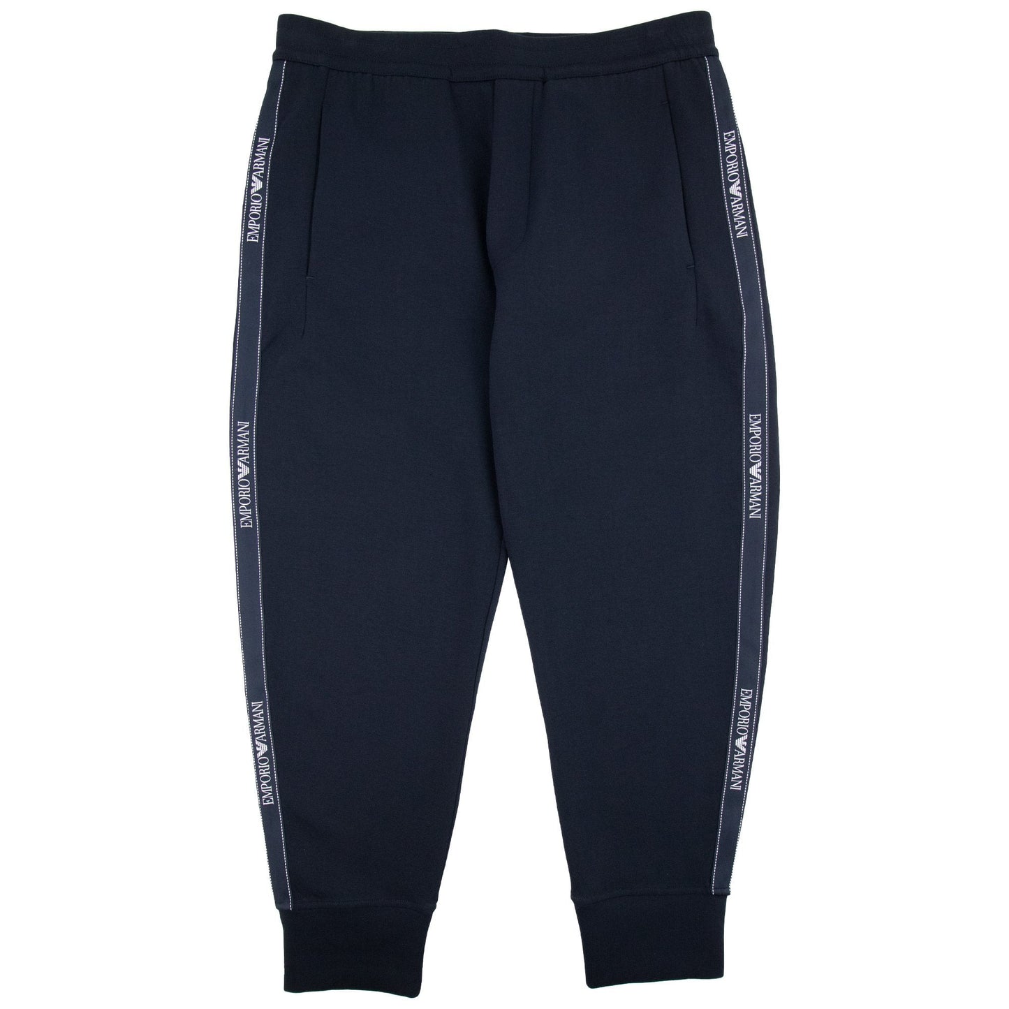Emporio Armani Tape Logo Jogging Bottoms Blue/navy 0920