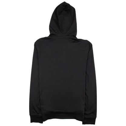 Emporio Armani Signature Logo Hoodied Sweatshirt Black 999