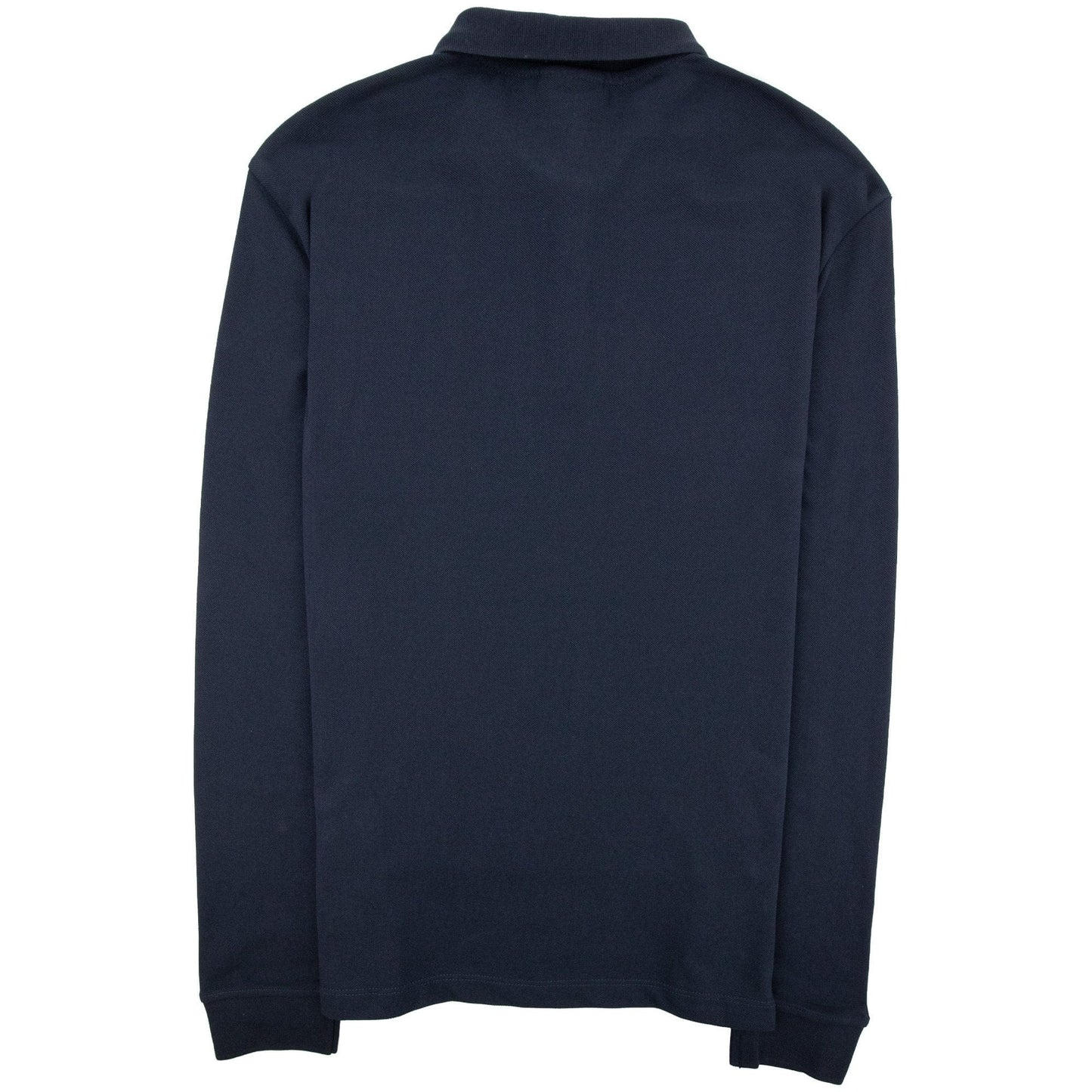 Emporio Armani Logo Long Sleeve Polo Shirt Blue Scuro 939