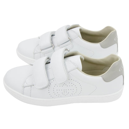 Gucci Junior New Ace Leather Trainers White 9060