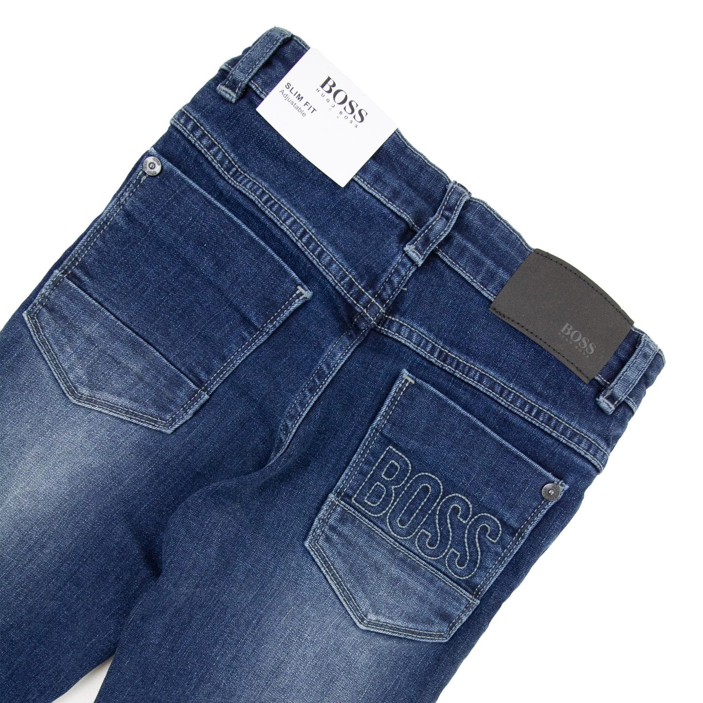Hugo Boss Kids Stone Washed Slim Fit Jean Denim