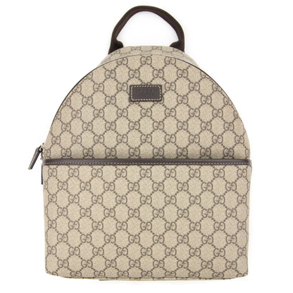 Gucci Junior Gg Supreme Backpack Beige 8588
