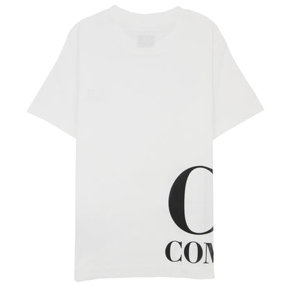 Cp Company Undersixteen Wrap Logo S/s T Shirt White 103