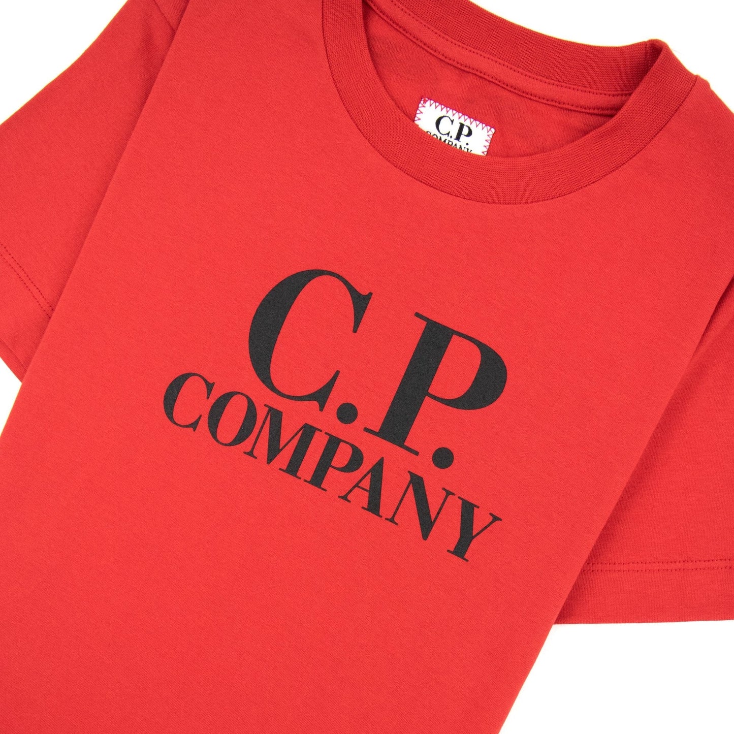 Cp Company T/s Back Goggle Red 561