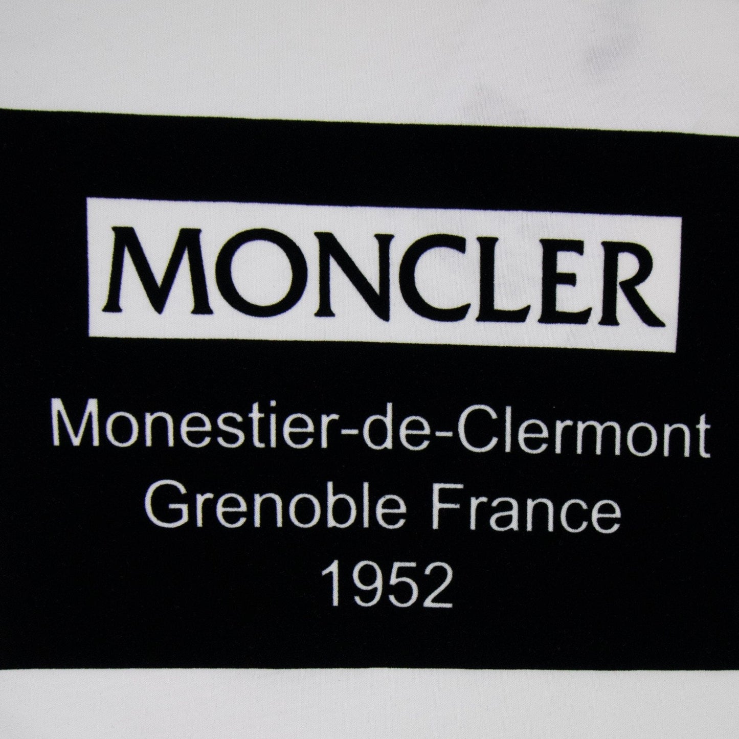Moncler Junior Monestier-de-clermont Tshirt White