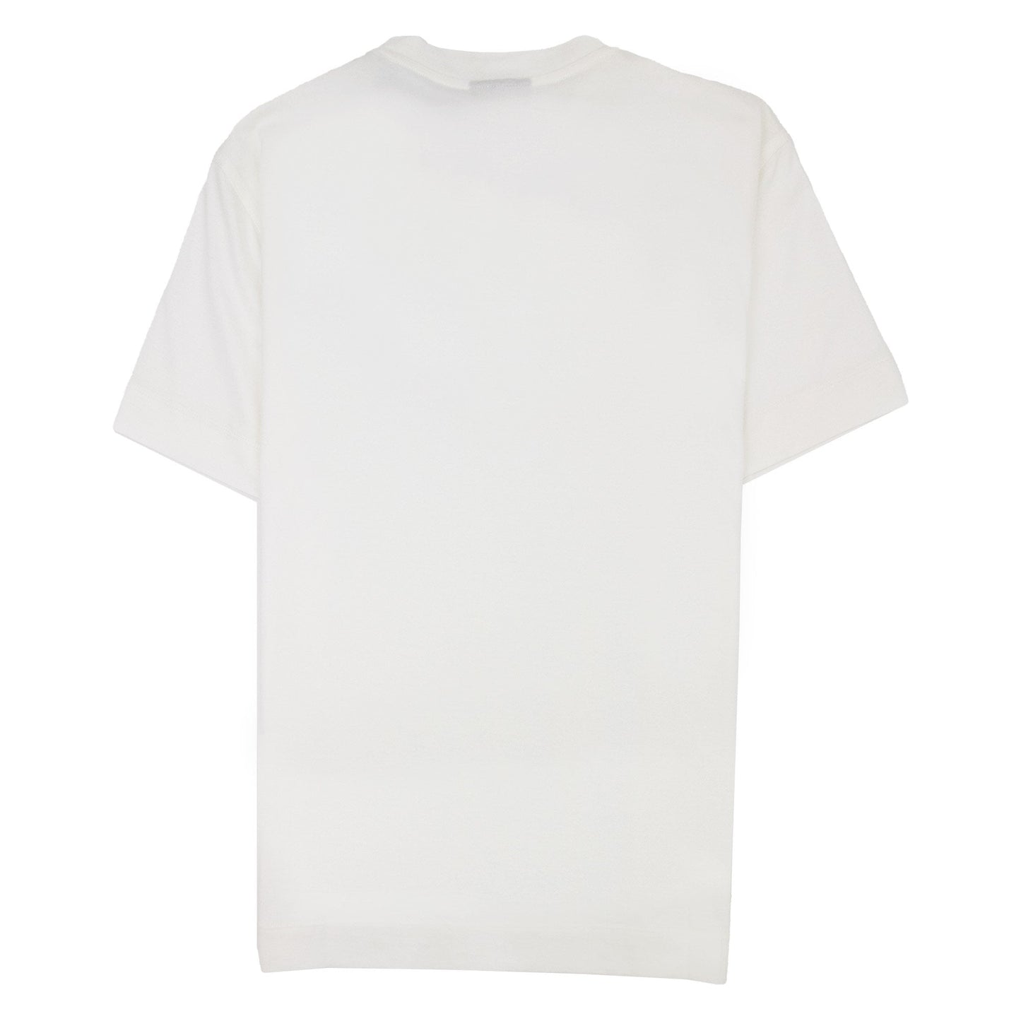 Emporio Armani Signature Logo T Shirt Bianco 0101
