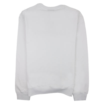 Emporio Armani Logo Print Sweatshirt White 0100