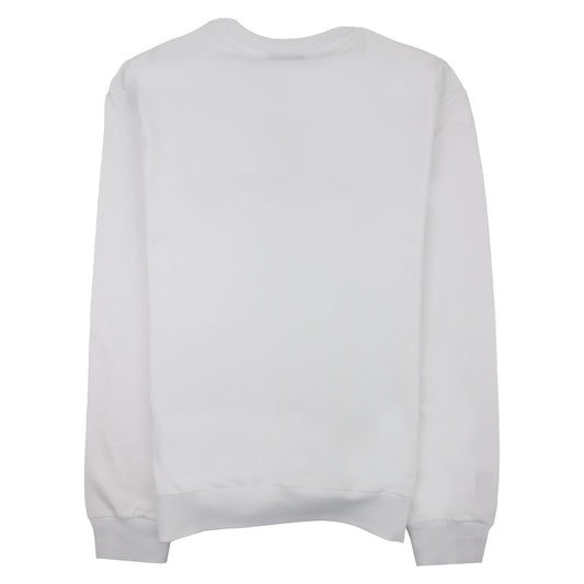 Emporio Armani Logo Print Sweatshirt White 0100