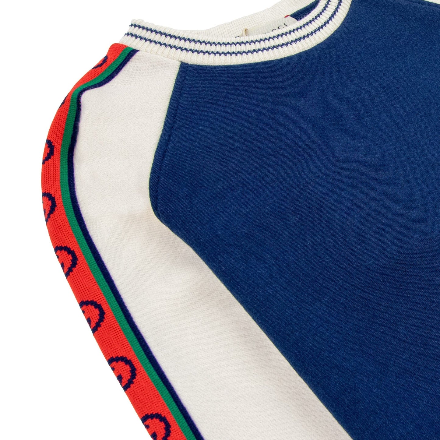 Gucci Junior Interlocking G Sweatshirt Navy 4643