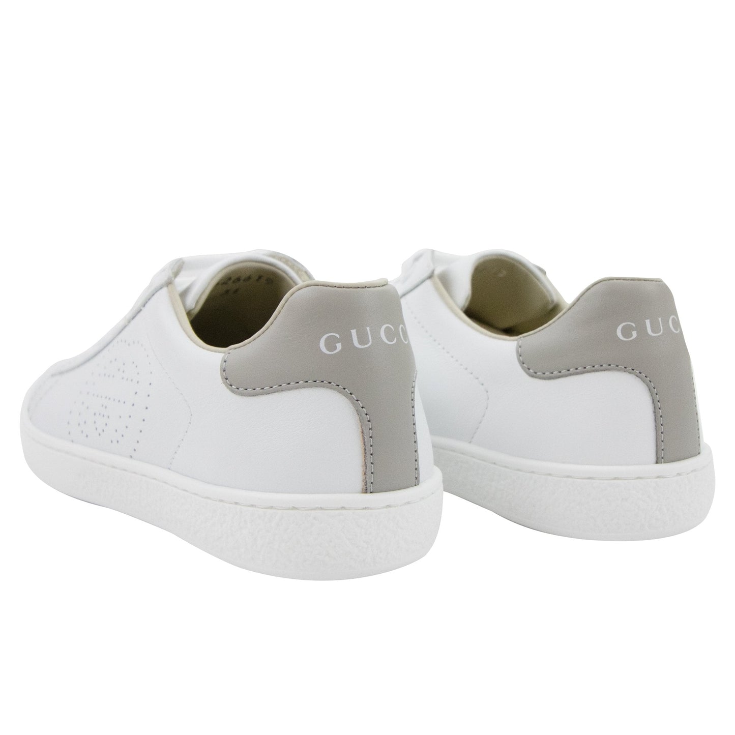 Gucci Junior Gg Ace Sneaker White 9060