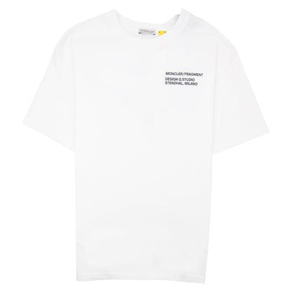 Moncler Moncler Fragment Tshirt White