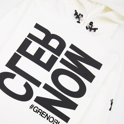 Moncler #moncler Grenoble Pullover Hoody White