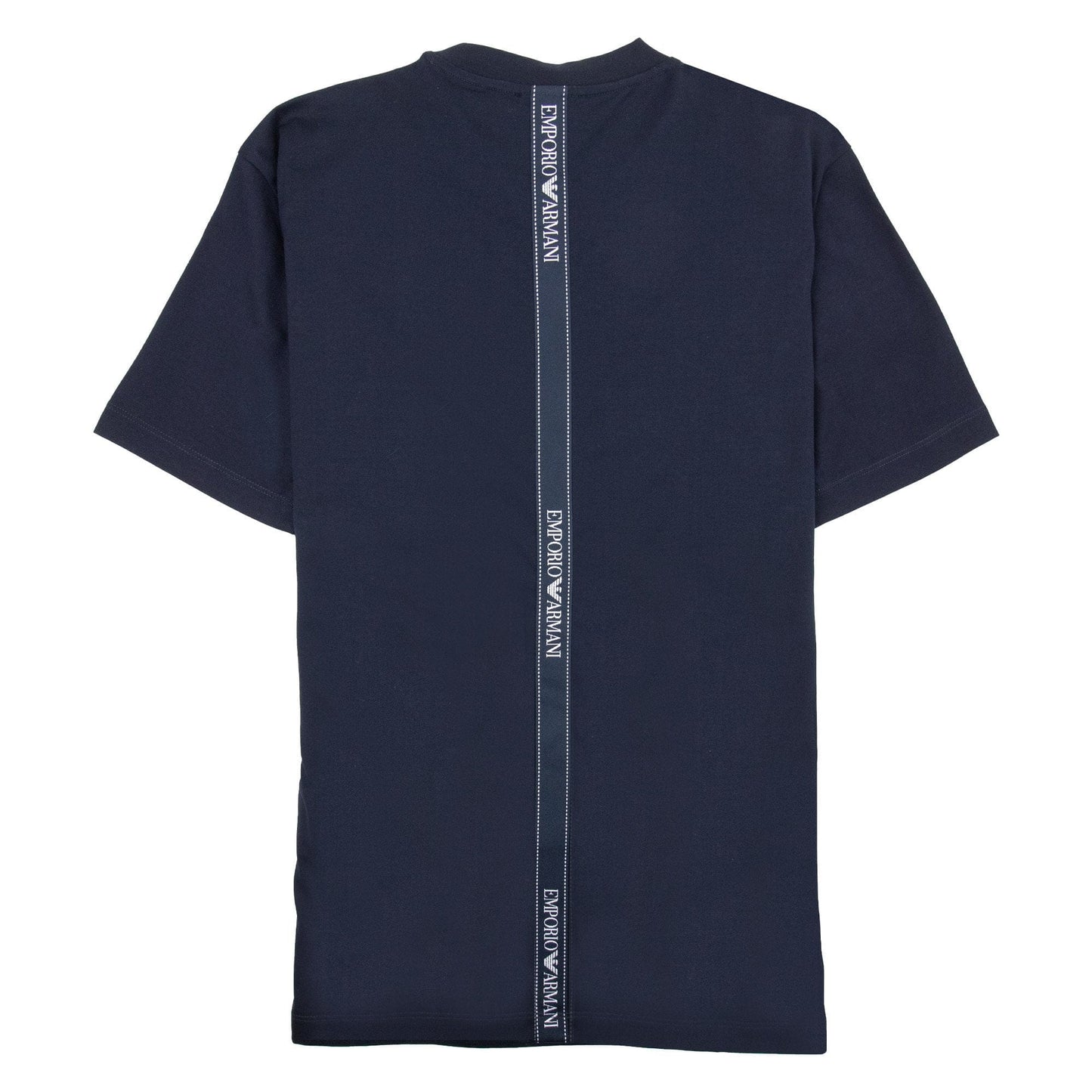 Emporio Armani Tape Logo S/s T Shirt Blue/navy 0920