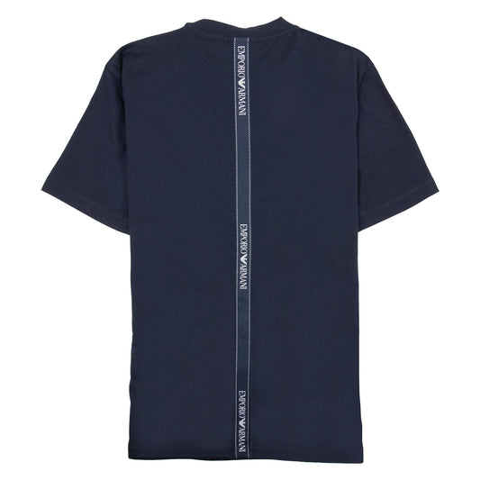 Emporio Armani Tape Logo S/s T Shirt Blue/navy 0920