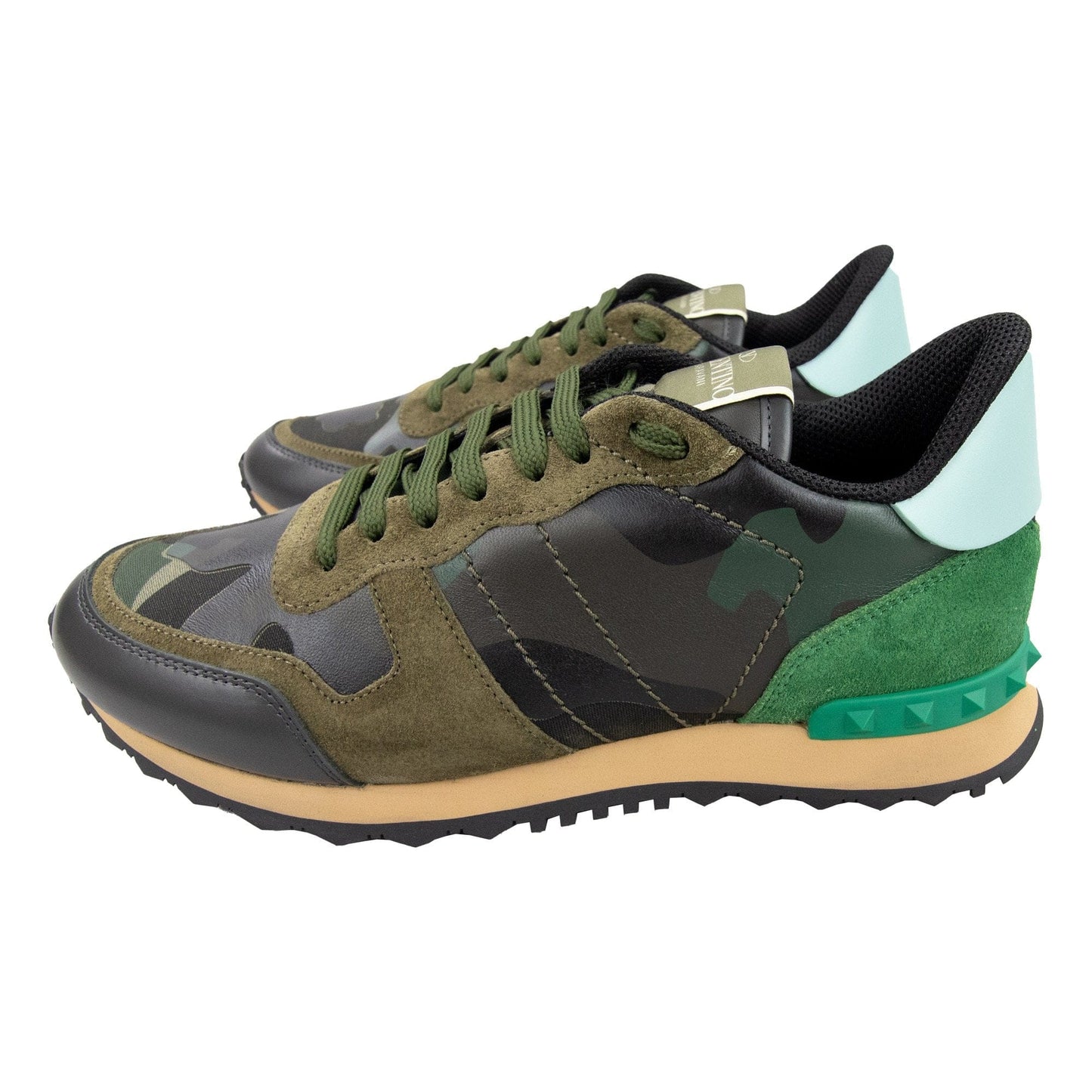 Valentino K22 Rockrunner Sneaker Green Camo