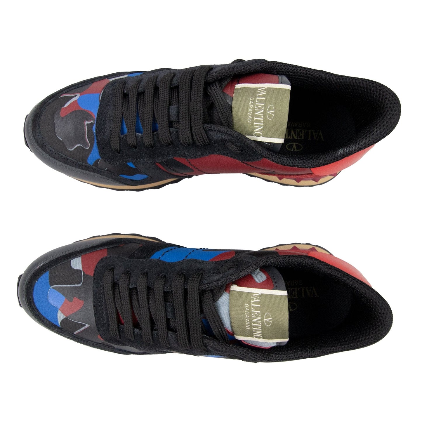 Valentino An1 Rockrunner Sneaker Black & Red