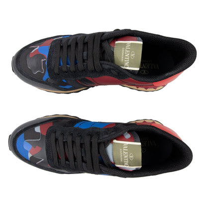 Valentino An1 Rockrunner Sneaker Black & Red