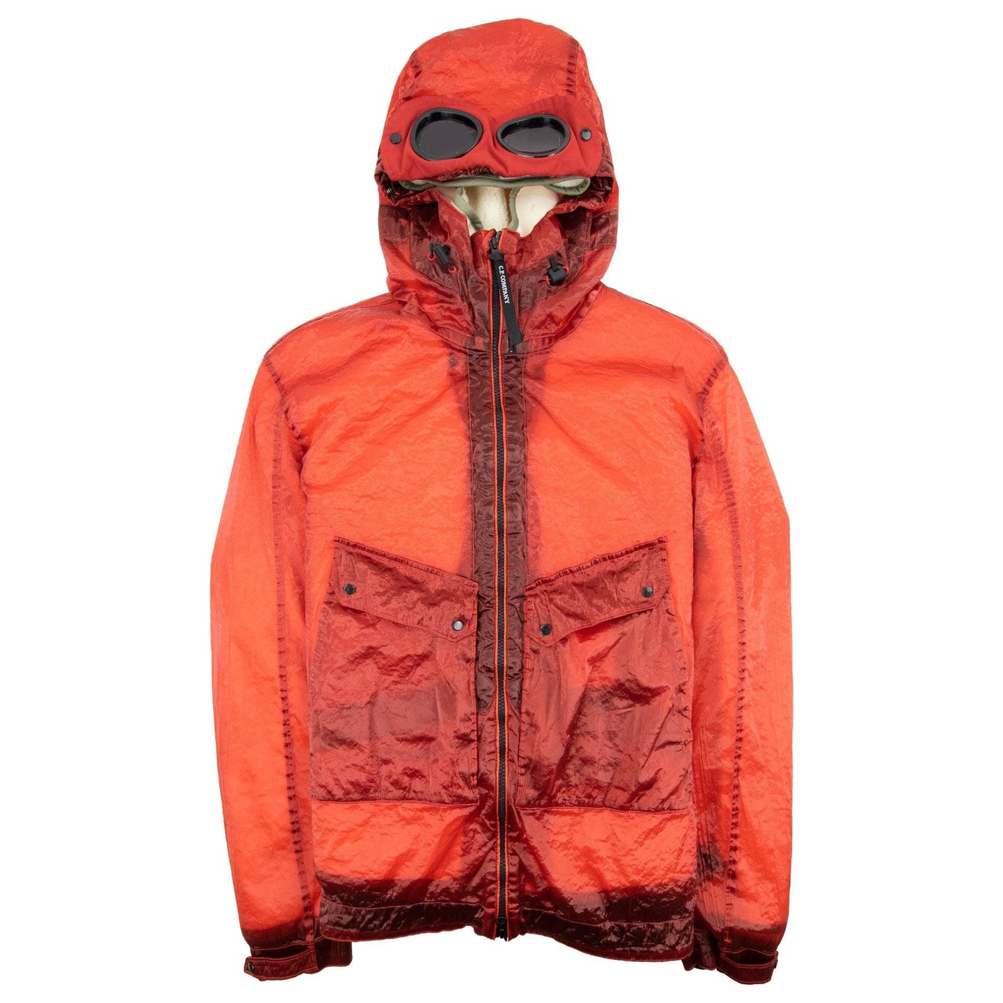 CP Company Kan-d Garment Dyed Jacket Red