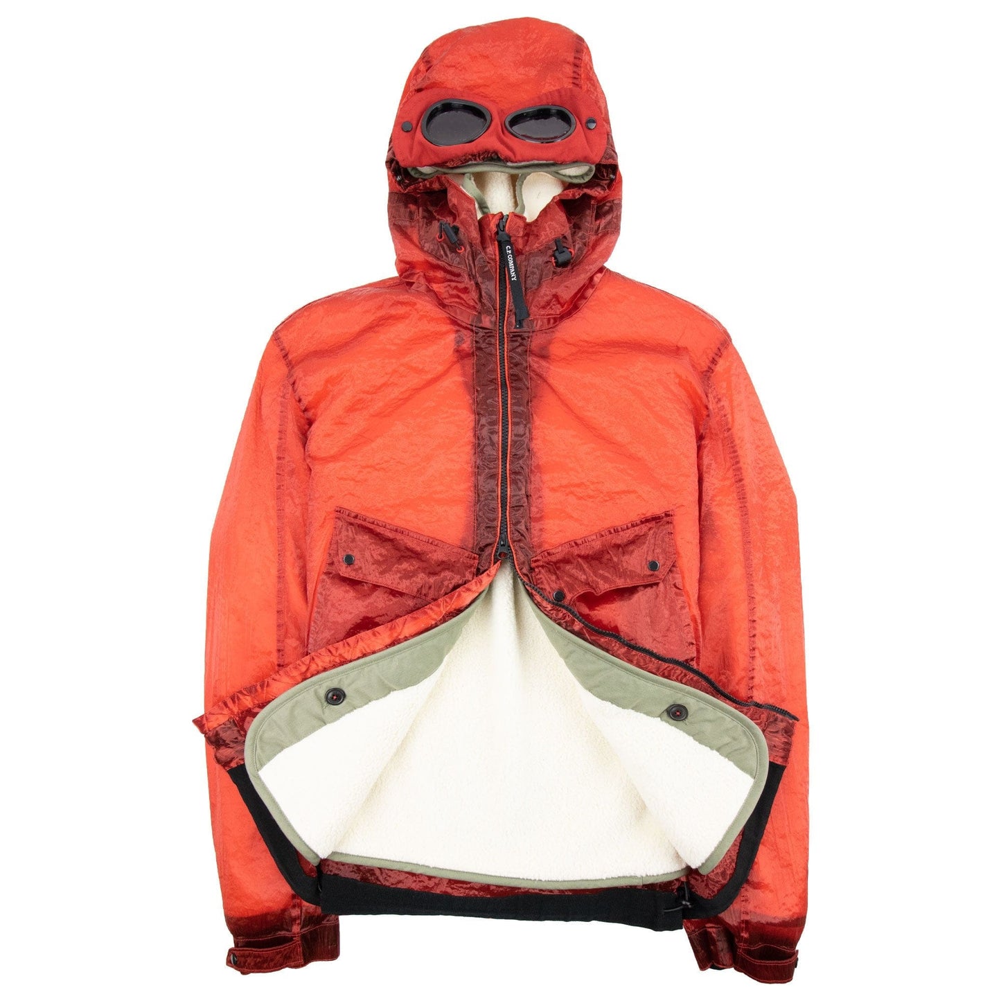 CP Company Kan-d Garment Dyed Jacket Red