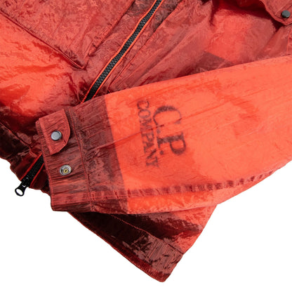 CP Company Kan-d Garment Dyed Jacket Red