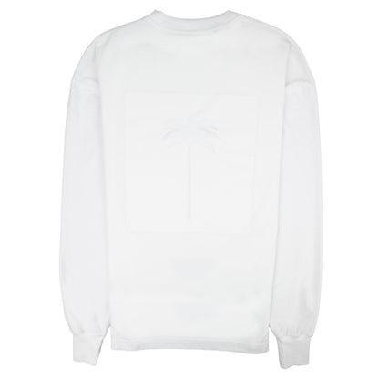 Palm Angels PXP Tonal L/s T Shirt White