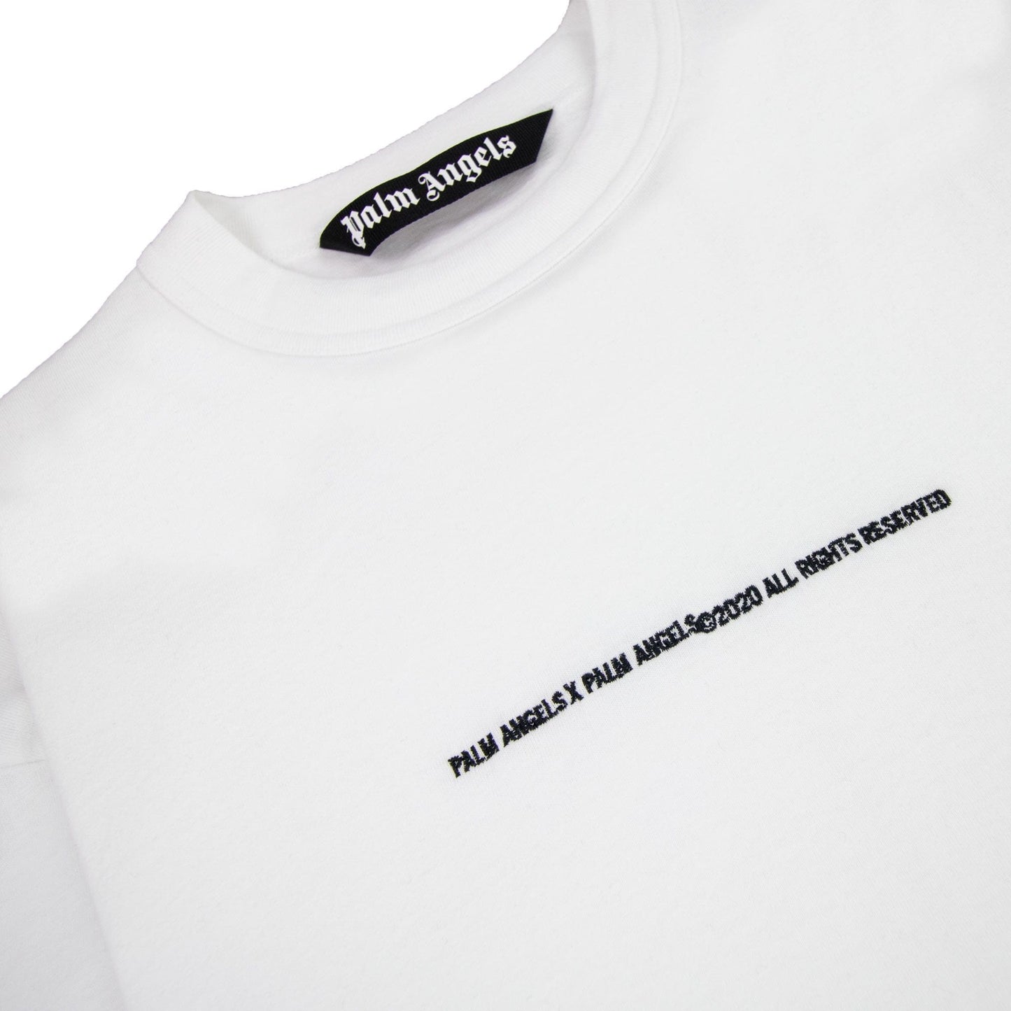 Palm Angels PXP Tonal L/s T Shirt White