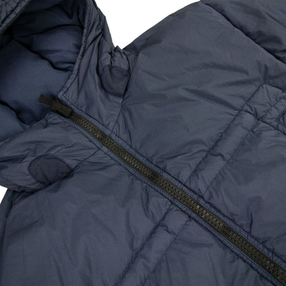 Stone Island Crinkle Reps Puffer Down Jacket Navy V0028