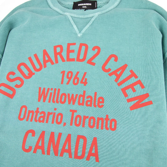 Dsquared2 Caten Willowdale Sweatshirt Green