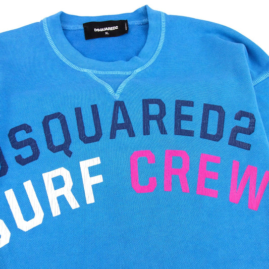 Dsquared2 Dsquared Surf Crew Sweatshirt Blue
