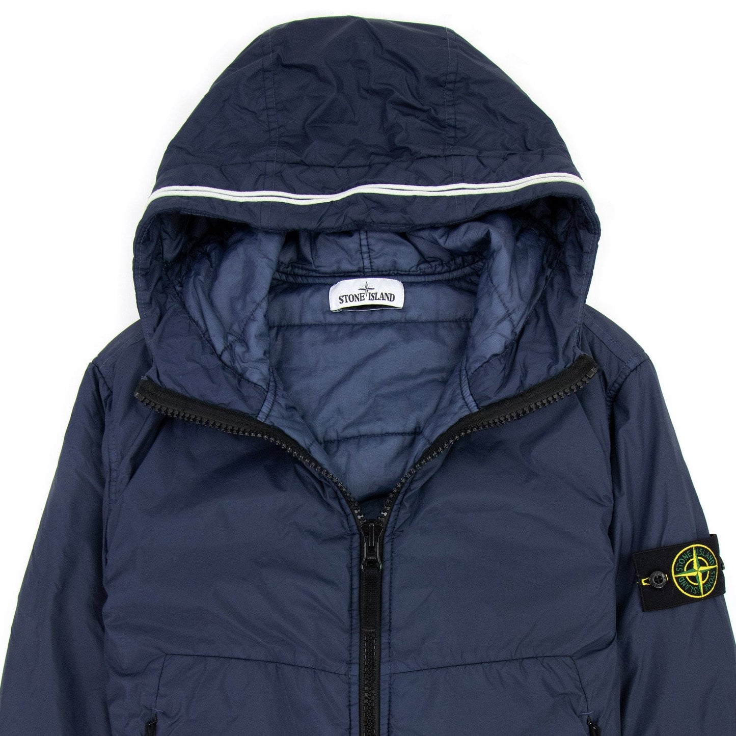 Stone Island Garment Dyed Crinkle Reps Jacket Navy V0028