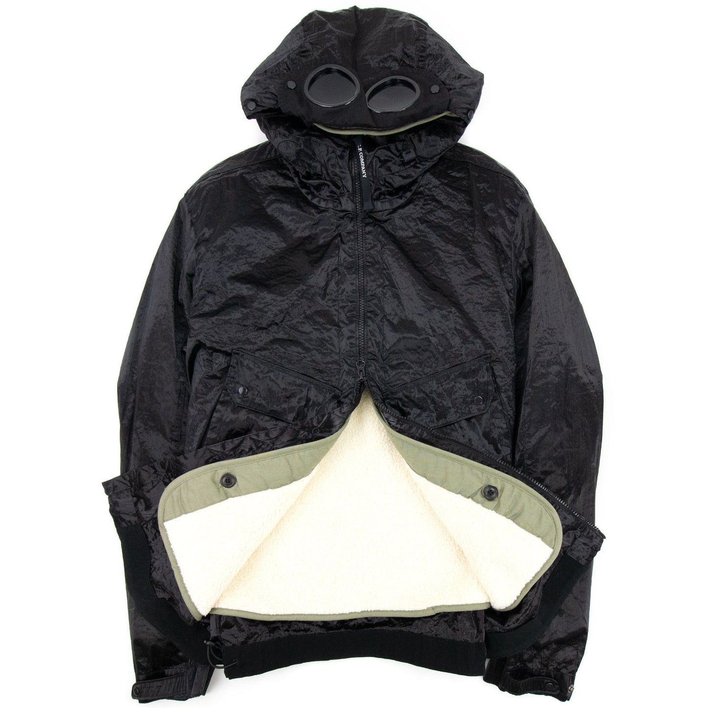 CP Company Kan-d Garment Dyed Jacket Black 999