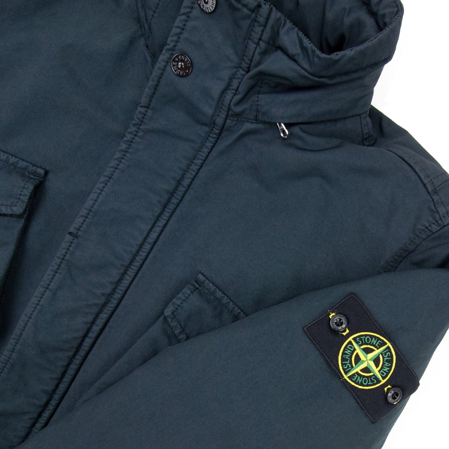 Stone Island David-tc Primaloft Insulation Field Jacket Navy Blue V0020