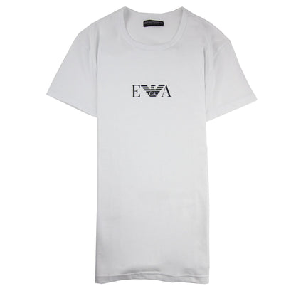 Emporio Armani Crew Neck Short Sleeve T-shirt White