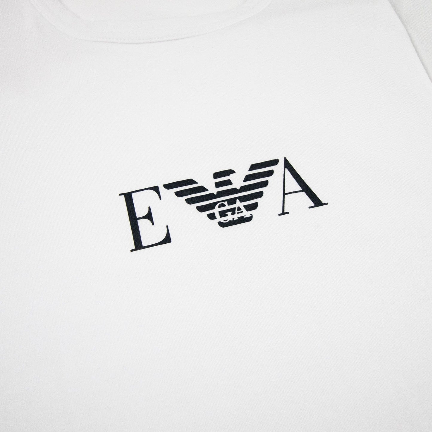 Emporio Armani Crew Neck Short Sleeve T-shirt White