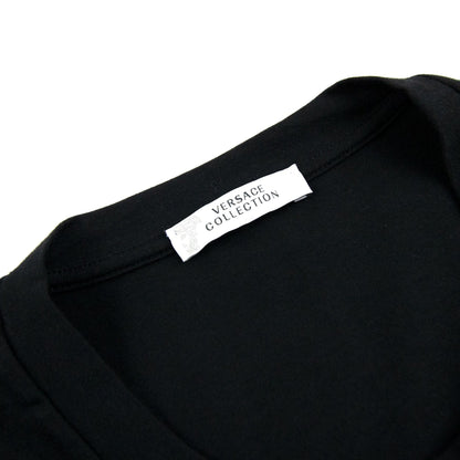 Versace Collection Branch Print T-shirt Black