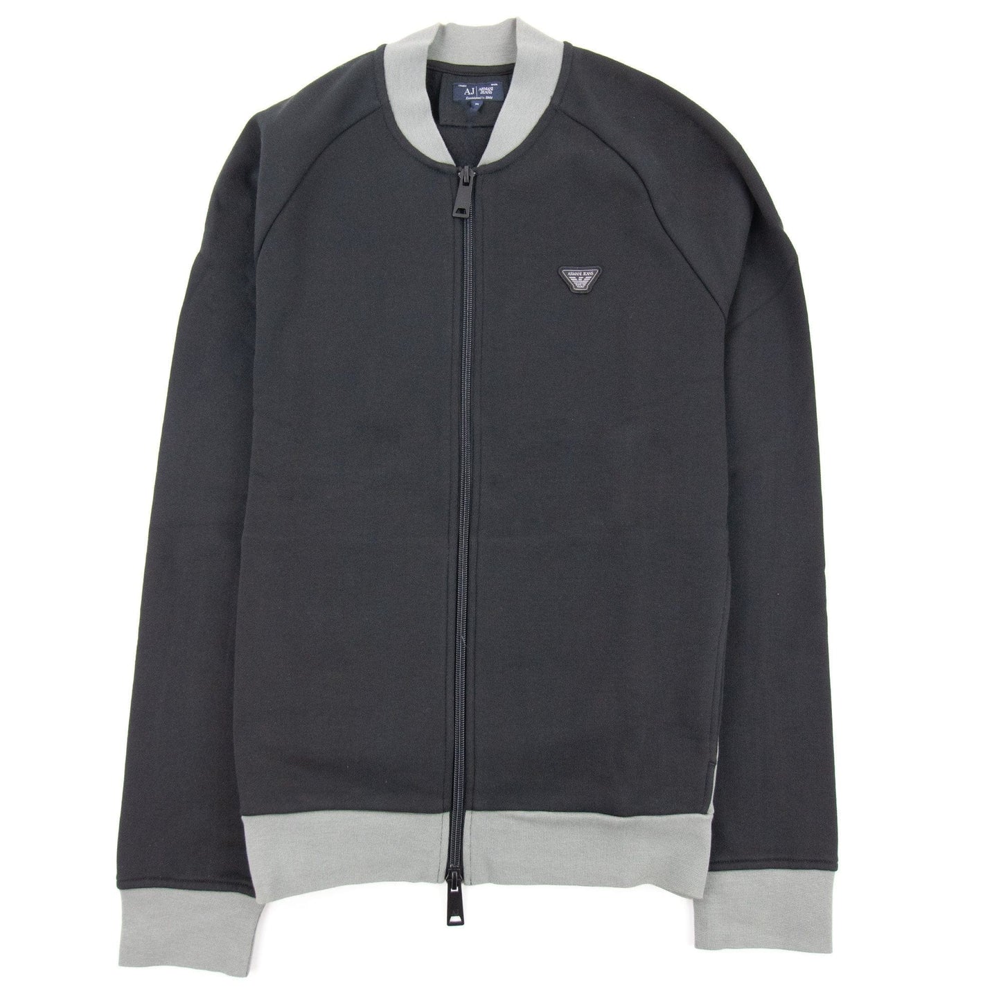Armani Jeans Eagle Logo Bomber Jacket Black