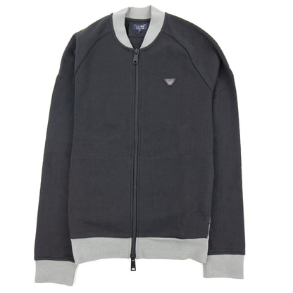 Armani Jeans Eagle Logo Bomber Jacket Black