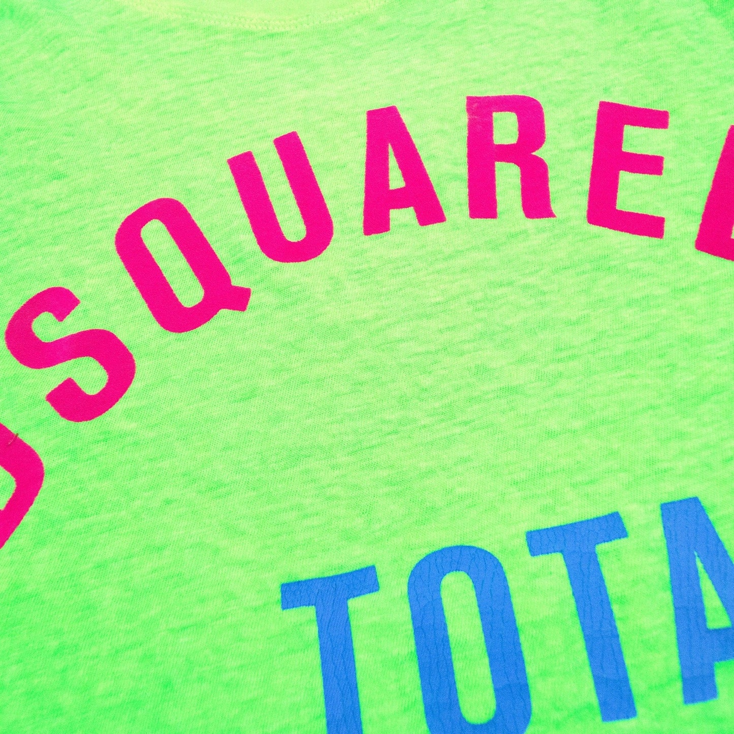 Dsquared2 Total Wave Logo T Shirt Green