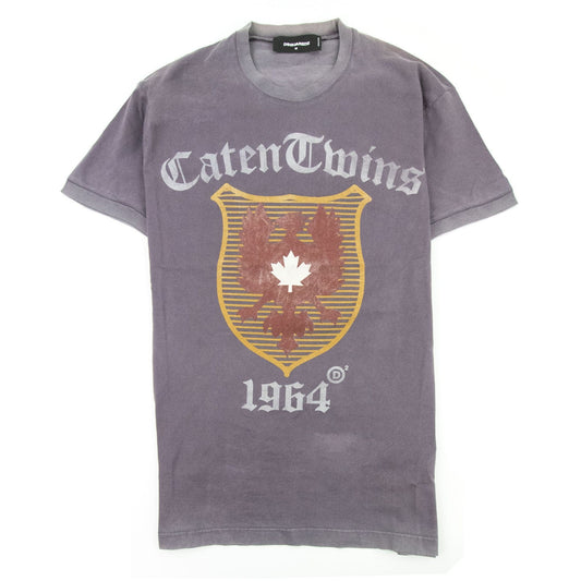 Dsquared2 Caten Twins Logo T Shirt Lilac