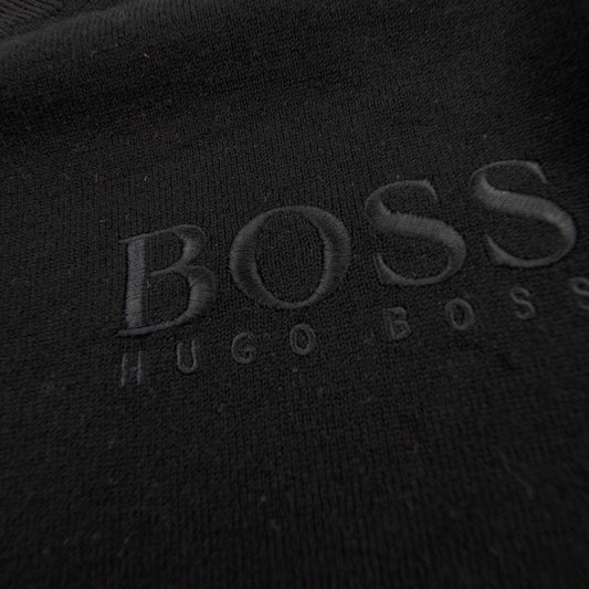 Hugo Boss V Neck Knitted Sweatshirt Black
