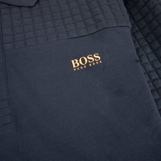 Hugo Boss Plisy 1 L/s Polo Shirt Navy 410