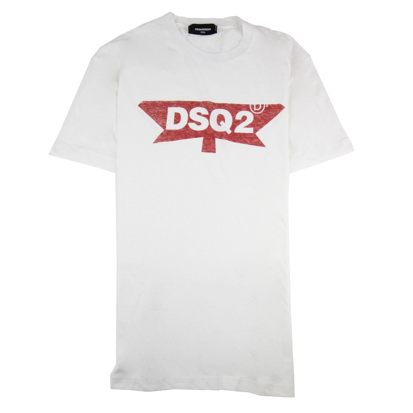 Dsquared2 Dsq2 Logo Print T Shirt White