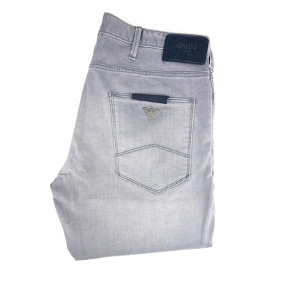 Armani Jeans J06 Slim Fit Jean Grey