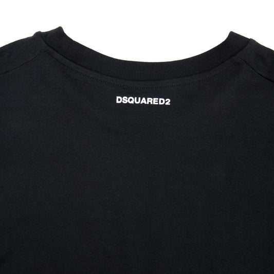 Dsquared2 3 Pack Back Logo T Shirt Black